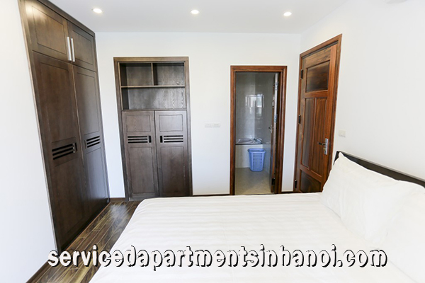 Cho thuê căn hộ dịch vụ mới tại phố Trần Quốc Hoàn, Cầu Giấy 15