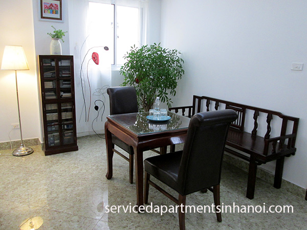 Cho thuê căn hộ dịch vụ rộng gần Triển Lãm Giảng Võ, Đống Đa 6