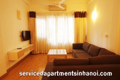 Cho thuê căn hộ dịch vụ rộng rãi ở phố Triệu Việt Vương, Hà Nội