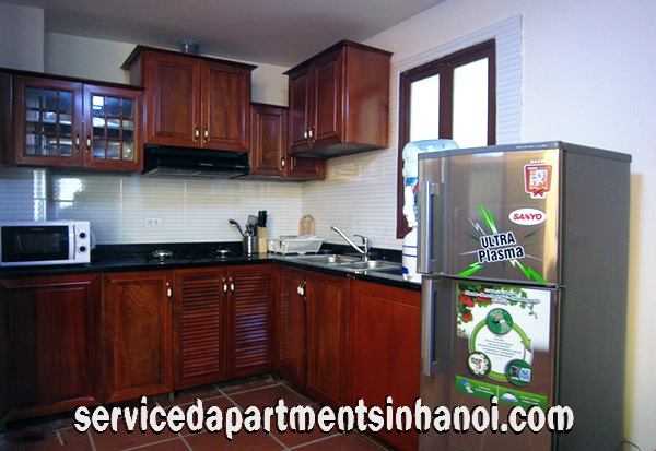 Cho thuê căn hộ dịch vụ sang trọng 1 phòng ngủ có view hồ tại Xuân Diệu, Tây Hồ 4
