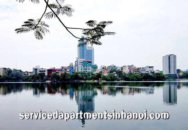 Cho thuê căn hộ dịch vụ sang trọng, có view hồ ở quận Tây Hồ