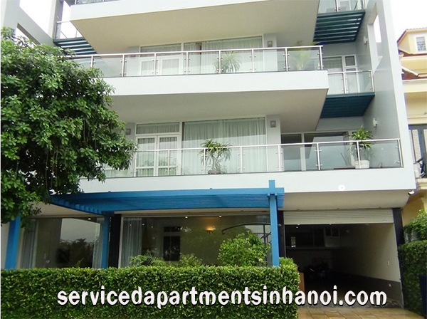 Cho thuê căn hộ dịch vụ sang trọng, có view hồ ở quận Tây Hồ 5
