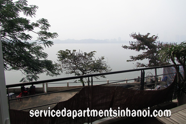 Cho thuê căn hộ dịch vụ view hồ Tây, full nội thất tại Yên Phụ, Tây Hồ