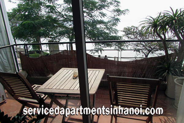 Cho thuê căn hộ dịch vụ view hồ Tây, full nội thất tại Yên Phụ, Tây Hồ 2