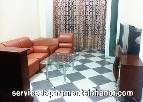 Cho thuê căn hộ đủ đồ giá rẻ gần Viện 108 Trần Hưng Đạo