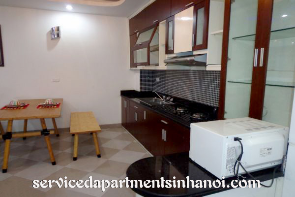 Cho thuê căn hộ đủ đồ hiện đại trung tâm Quận Hai Bà Trưng, Gần vườn hoa Yecxanh 5