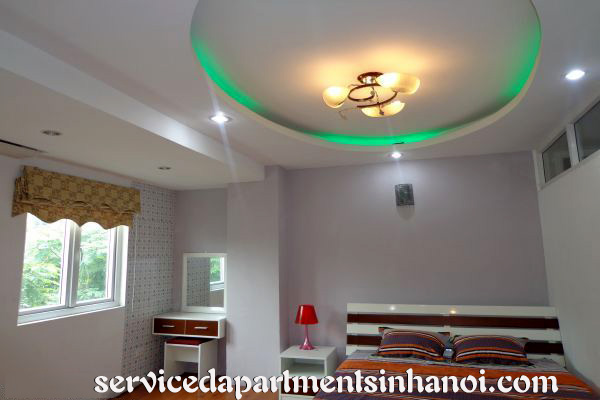 Cho thuê căn hộ đủ đồ hiện đại trung tâm Quận Hai Bà Trưng, Gần vườn hoa Yecxanh 6