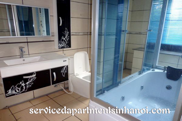 Cho thuê căn hộ đủ đồ hiện đại trung tâm Quận Hai Bà Trưng, Gần vườn hoa Yecxanh 8