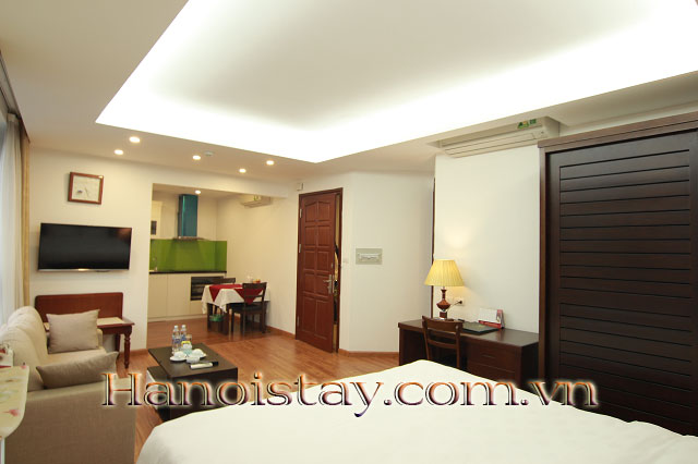 Cho thuê căn hộ hiện đại 1 phòng ngủ quận Hai Bà Trưng 5