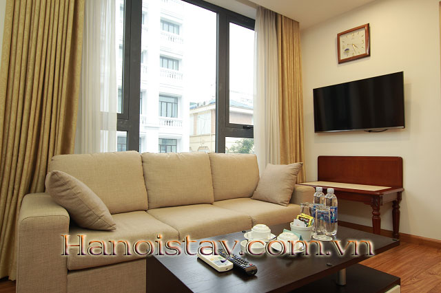 Cho thuê căn hộ hiện đại 1 phòng ngủ quận Hai Bà Trưng 6
