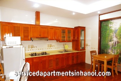 Cho thuê căn hộ một phòng ngủ  phố Vạn Bảo, Ba Đình