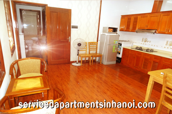 Cho thuê căn hộ một phòng ngủ phố Vạn Bảo, Ba Đình 3