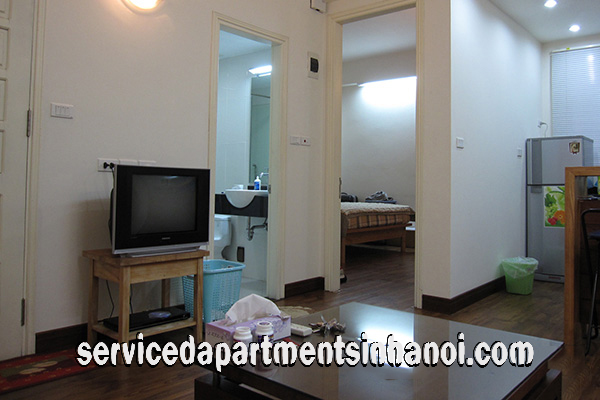 Cho thuê căn hộ một phòng ngủ tại đường Trần Phú, Ba Đình 2