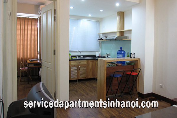 Cho thuê căn hộ một phòng ngủ tại đường Trần Phú, Ba Đình 3