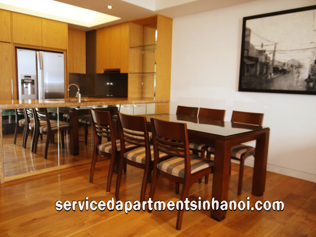 Cho thuê căn hộ rộng rãi đầy đủ nội thất tại tòa IPH Xuân Thủy, Cầu Giấy 8