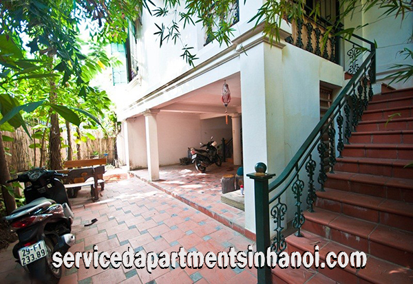 Cho thuê nhà riêng 4 phòng ngủ có sân vườn và tầng hầm tại Đặng Thai Mai, Tây Hồ 2