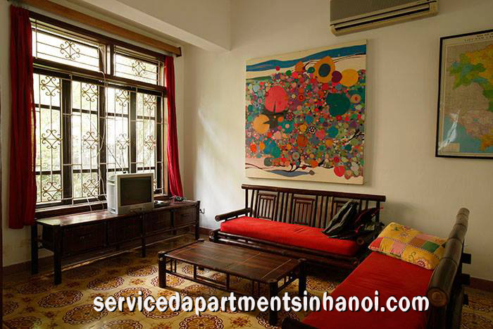 Cho thuê nhà riêng 4 phòng ngủ đầy đủ nội thất gần hồ Ba Mẫu 3
