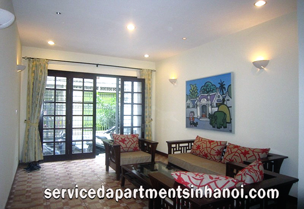 Cho thuê nhà riêng 4 phòng ngủ phố Đội Cấn, Ba Đình 2