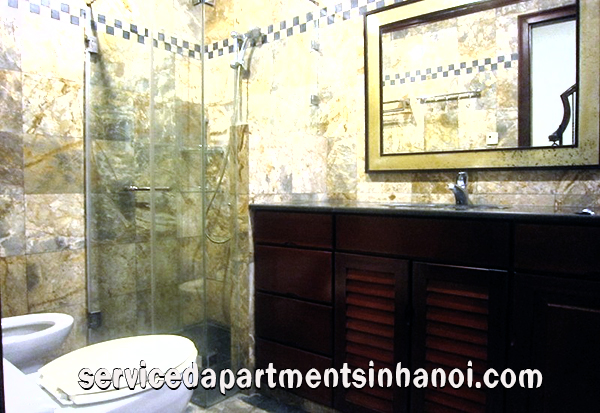 Cho thuê nhà riêng 4 phòng ngủ phố Đội Cấn, Ba Đình 9