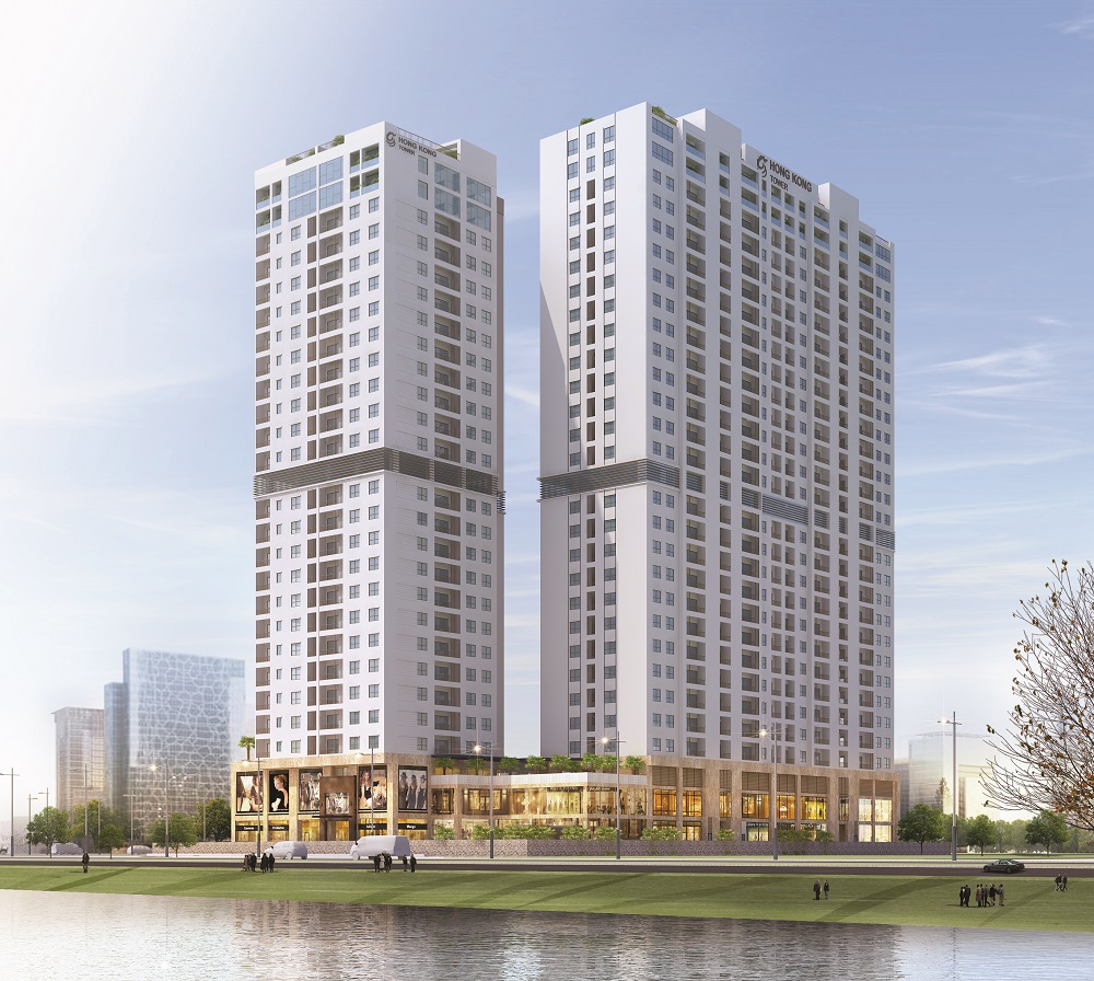 Cho thuê sàn văn phòng thương mại và căn hộ office tel tại Hongkong Tower, quận Đống Đa 6