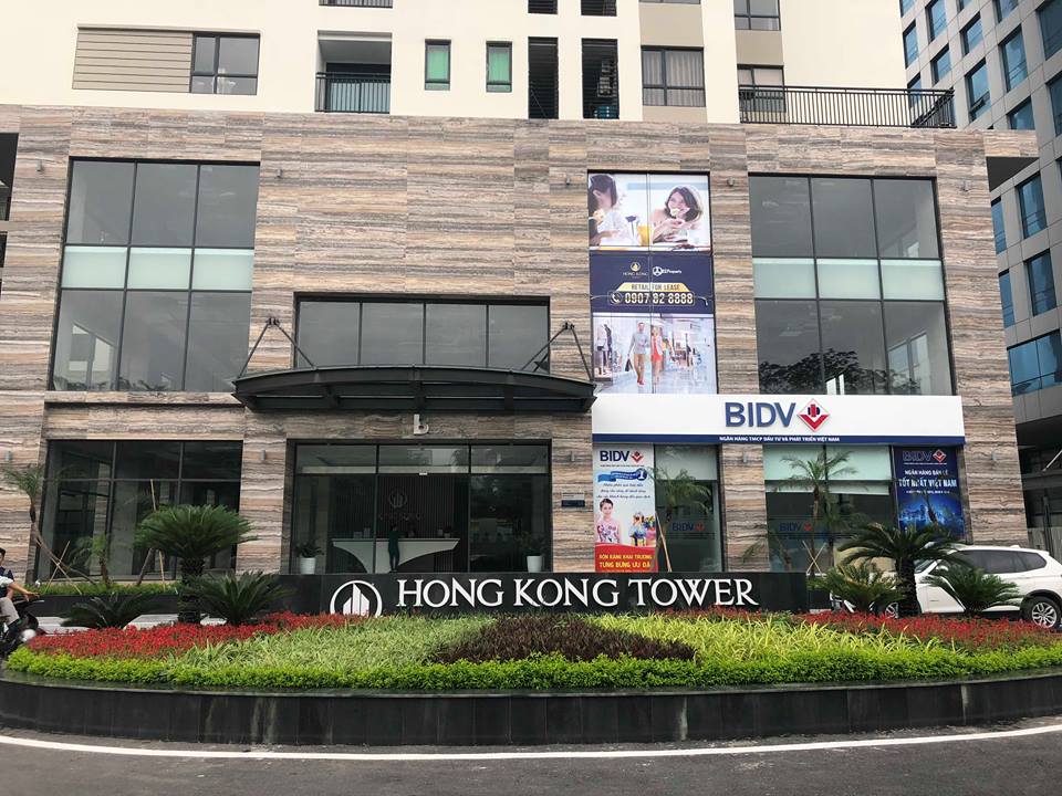 Cho thuê sàn văn phòng thương mại và căn hộ office tel tại Hongkong Tower, quận Đống Đa 7