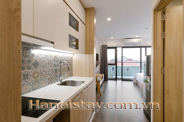 Cho Thuê Studio Mới, Giá Rẻ, Đầy Đủ Nội Thất Gỗ Cao Cấp Tại Phố Xuân Diệu, Tây Hồ 12