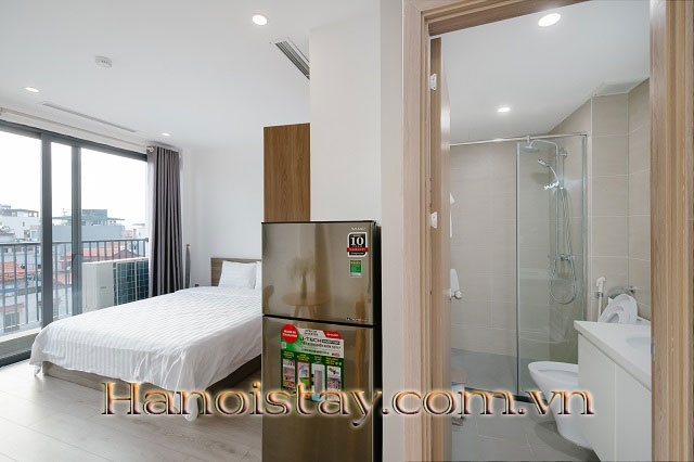 Cho Thuê Studio Mới, Giá Rẻ, Đầy Đủ Nội Thất Gỗ Cao Cấp Tại Phố Xuân Diệu, Tây Hồ 9