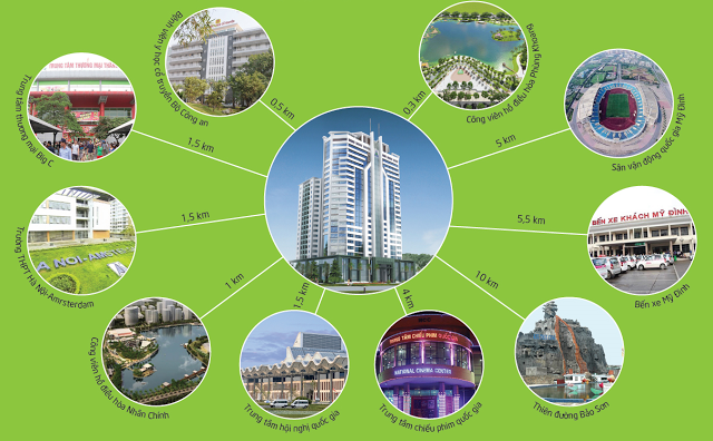 Tòa nhà văn phòng cao cấp Viwaseen Tower 46 Tố Hữu cho thuê sàn làm văn phòng doanh nghiệp 7